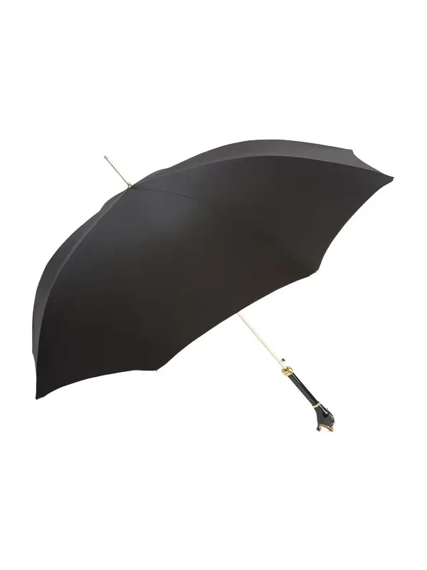 Pasotti Since 1956 Men's Rottweiler-Handle Umbrella