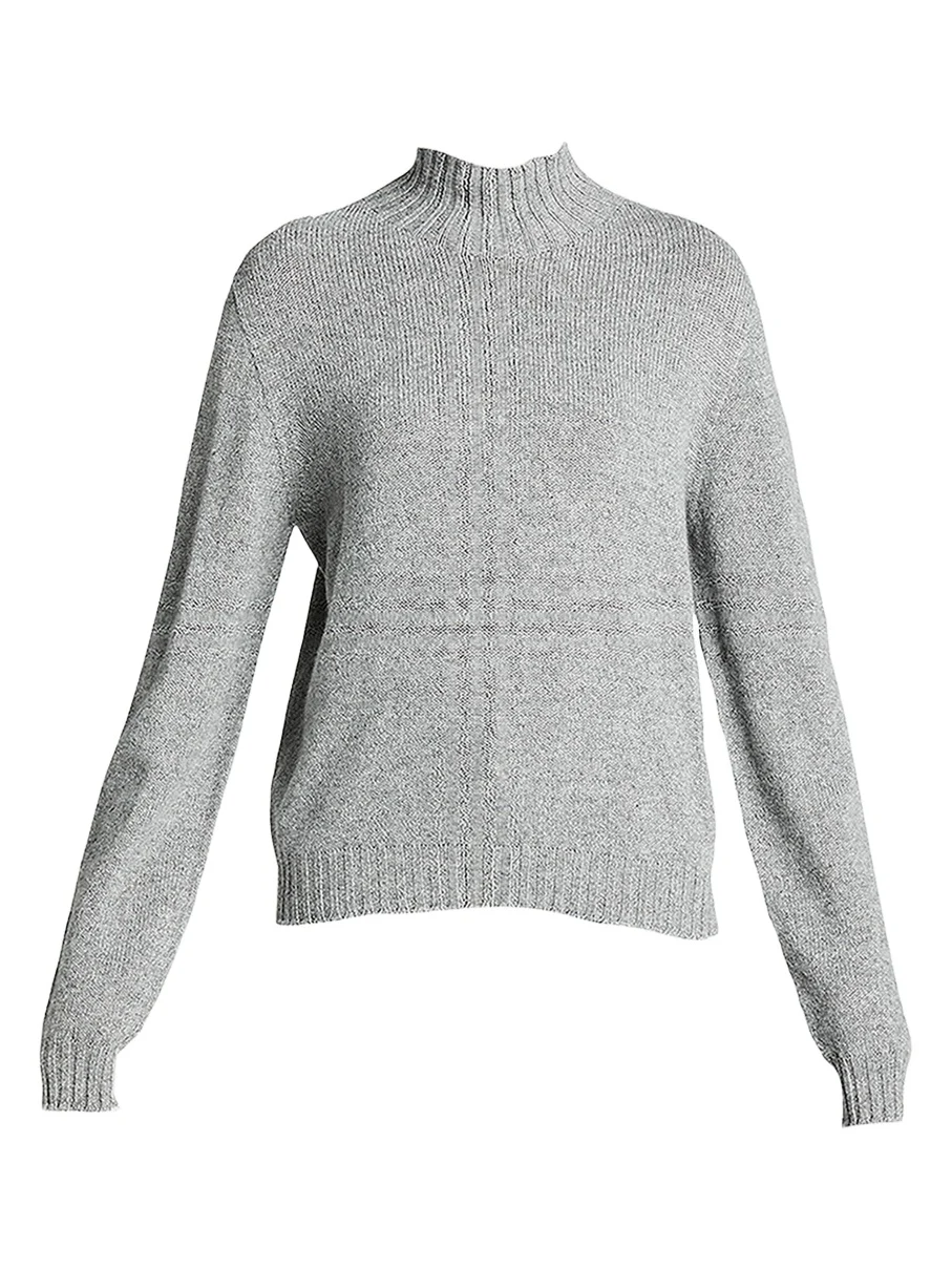 The Row Kensington High-Neck Cashmere Sweater