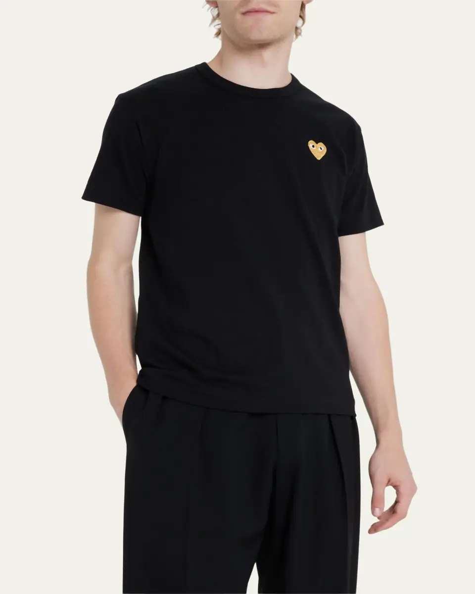 Comme des Garçons Men's Small Heart T-Shirt | Thumbnail 4