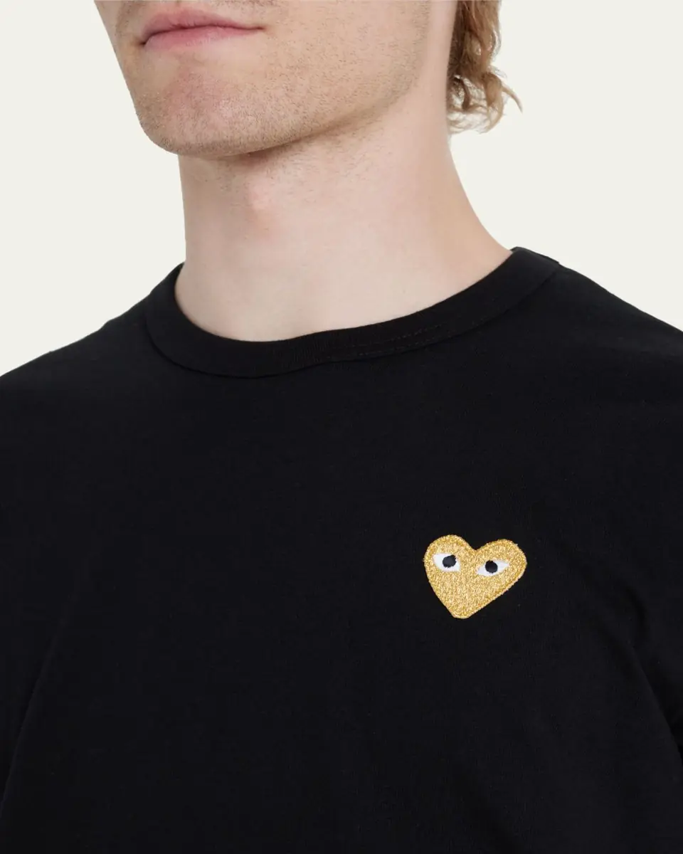 Comme des Garçons Men's Small Heart T-Shirt | Thumbnail 5