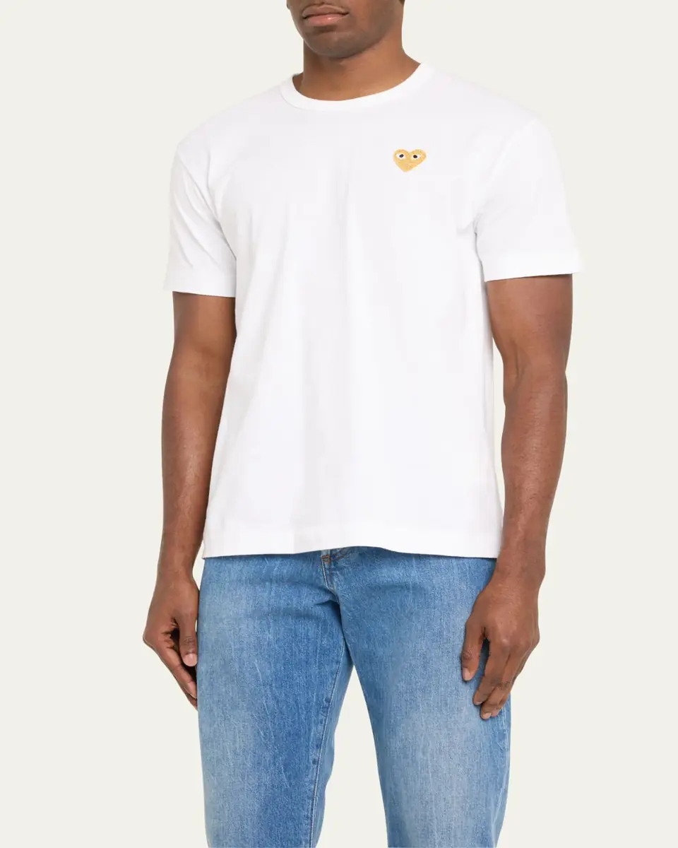 Comme des Garçons Men's Small Heart T-Shirt | Thumbnail 9