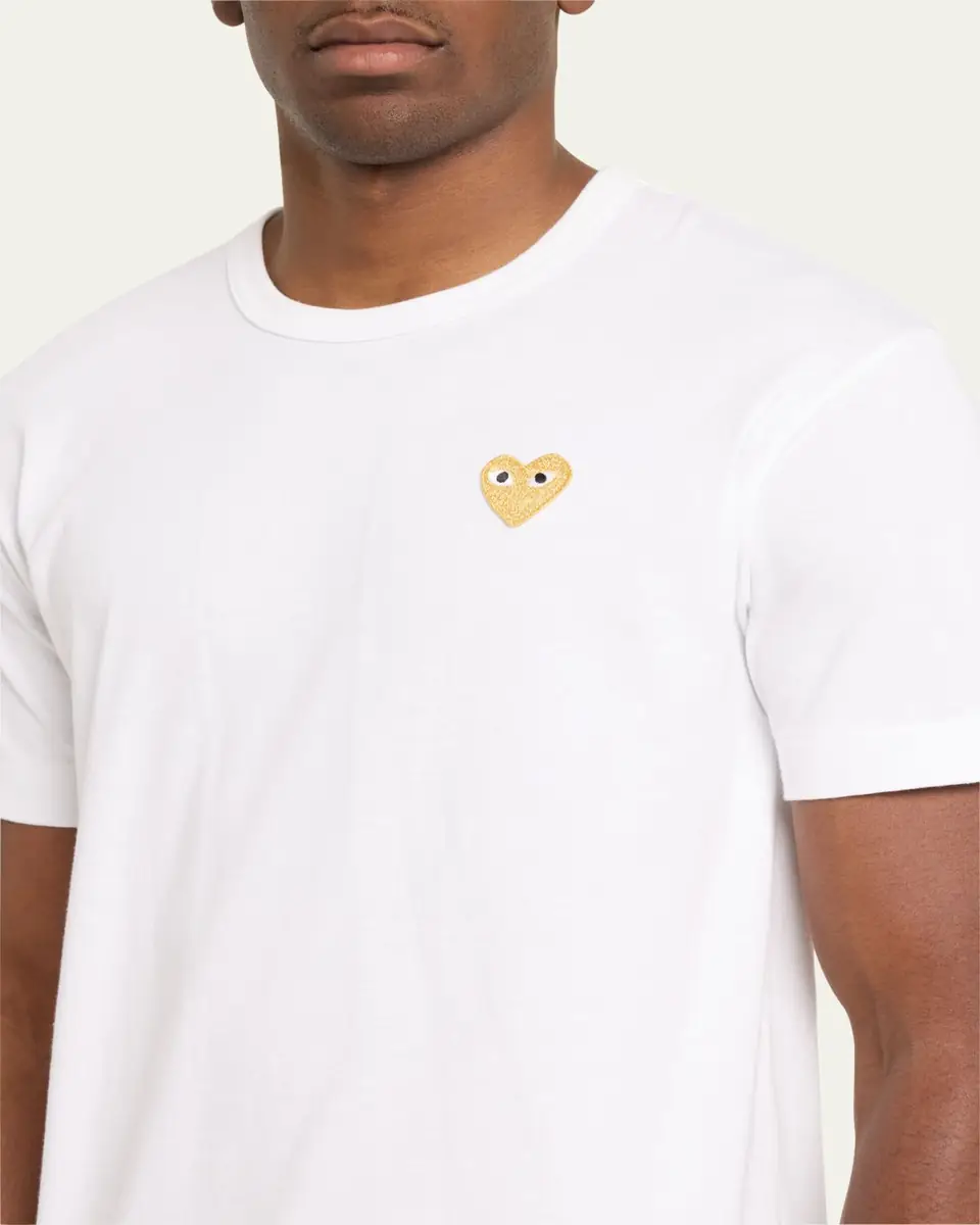 Comme des Garçons Men's Small Heart T-Shirt | Thumbnail 10
