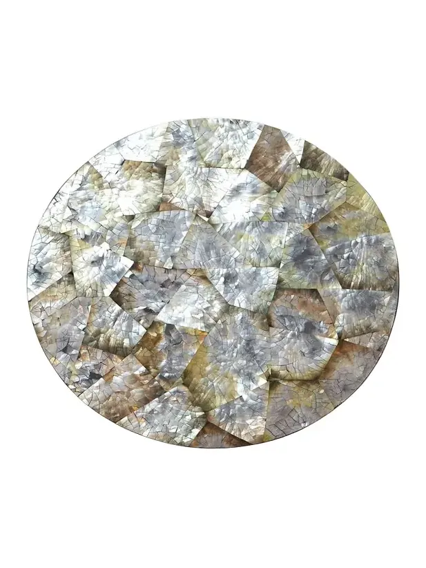 Von Gern Home Round Shell Placemat