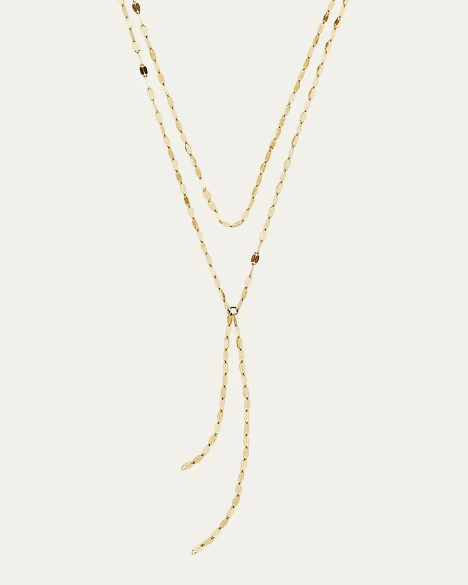 Lana 14K Gold Reverse Blake Necklace, 16"L | Thumbnail 2