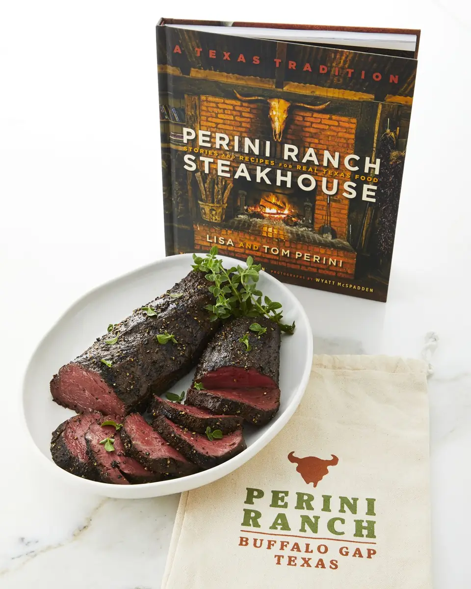 Perini Ranch Mesquite Smoked Peppered Beef Tenderloin & Steakhouse Cookbook | Thumbnail 2