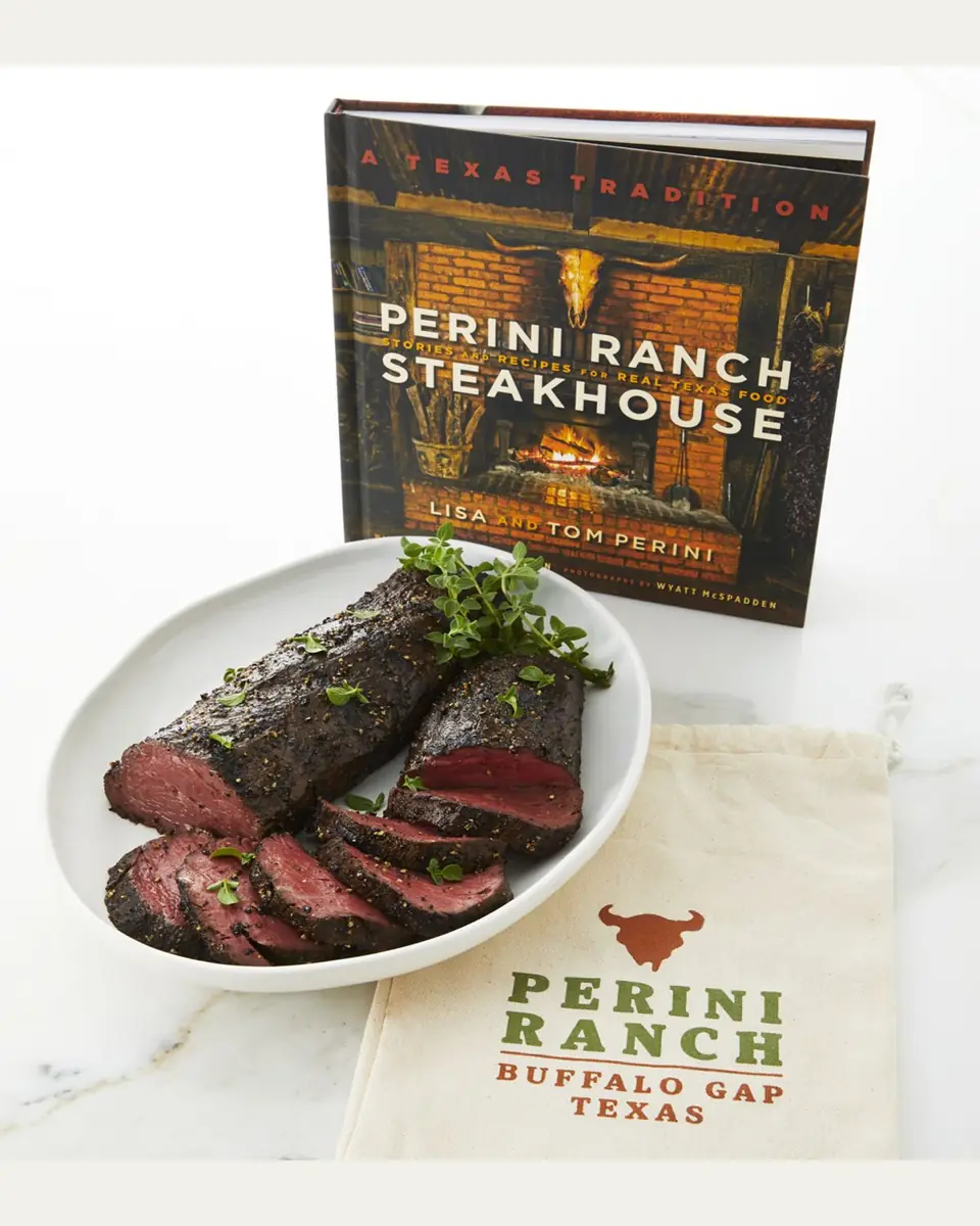 Perini Ranch Mesquite Smoked Peppered Beef Tenderloin & Steakhouse Cookbook | Thumbnail 3