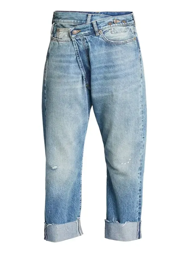 Crossover Cuffed Jeans Crossover Cuffed Jeans
