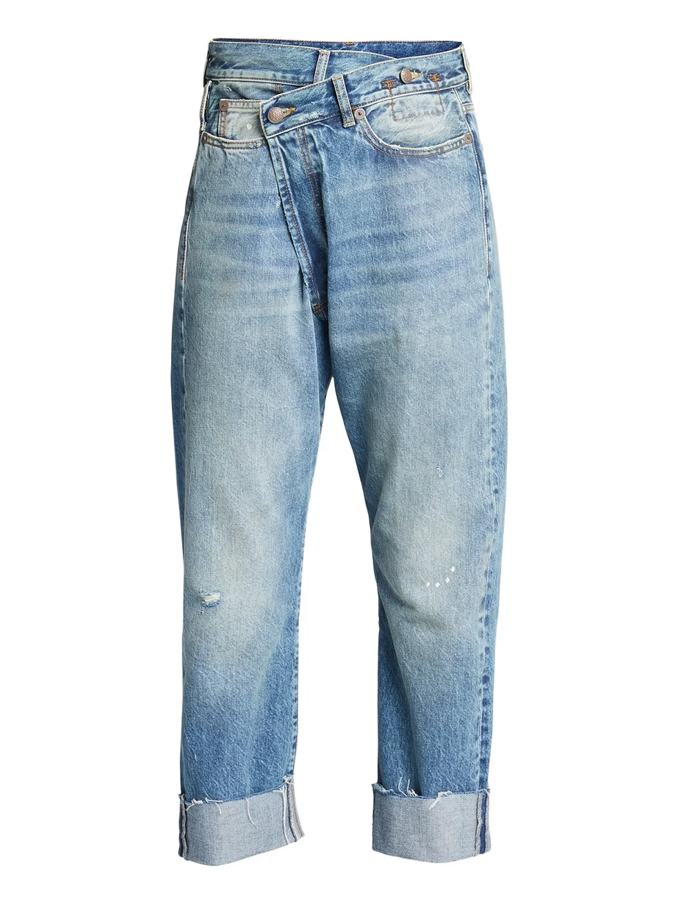 Crossover Cuffed Jeans Crossover Cuffed Jeans