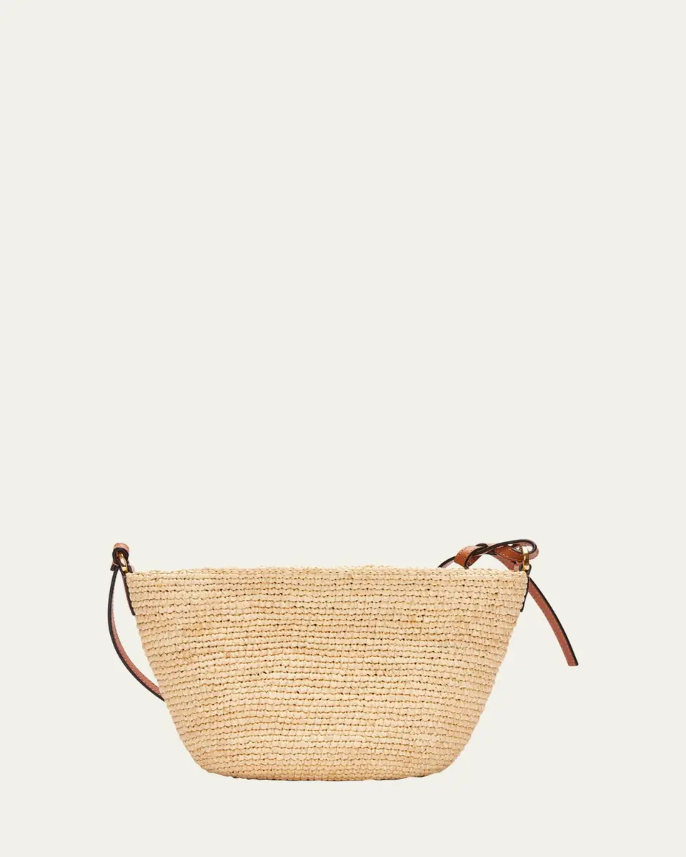 Loewe x Paula's Ibiza Pochette Medium Raffia Crossbody Bag | Thumbnail 3 Loewe x Paula's Ibiza Pochette Medium Raffia Crossbody Bag | Thumbnail 3