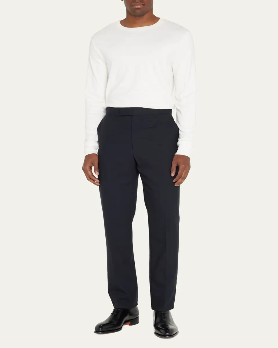 Santoni Men's People Leather Dress Oxfords | Thumbnail 3 Santoni Men's People Leather Dress Oxfords | Thumbnail 3