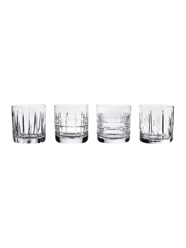 William Yeoward Crystal Skye Whisky Tumblers, Set of 4