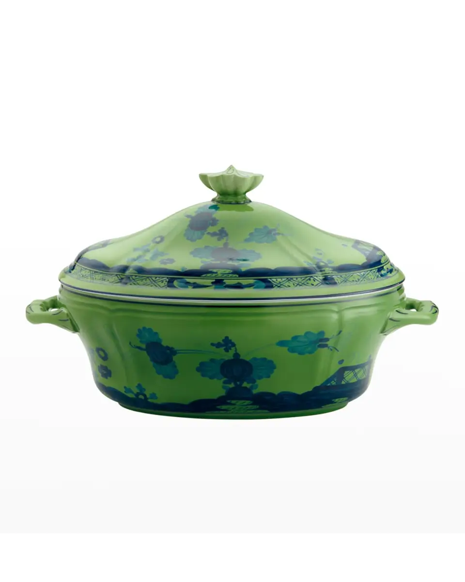 GINORI 1735 Oriente Italiano Oval Tureen With Cover | Thumbnail 2