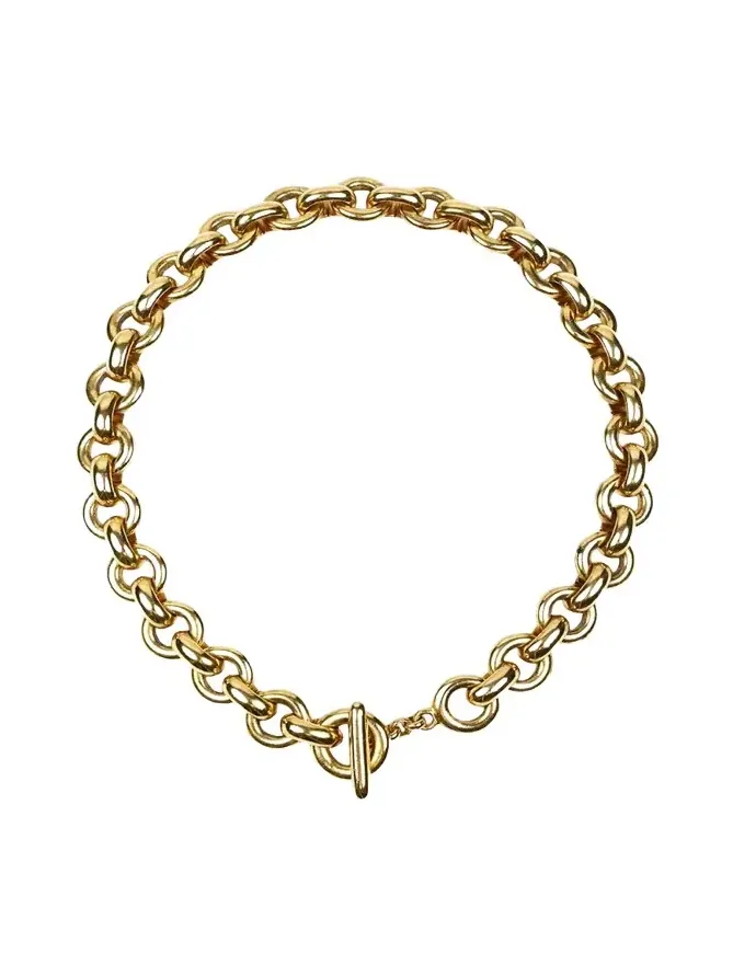 Round-Link Chain Necklace