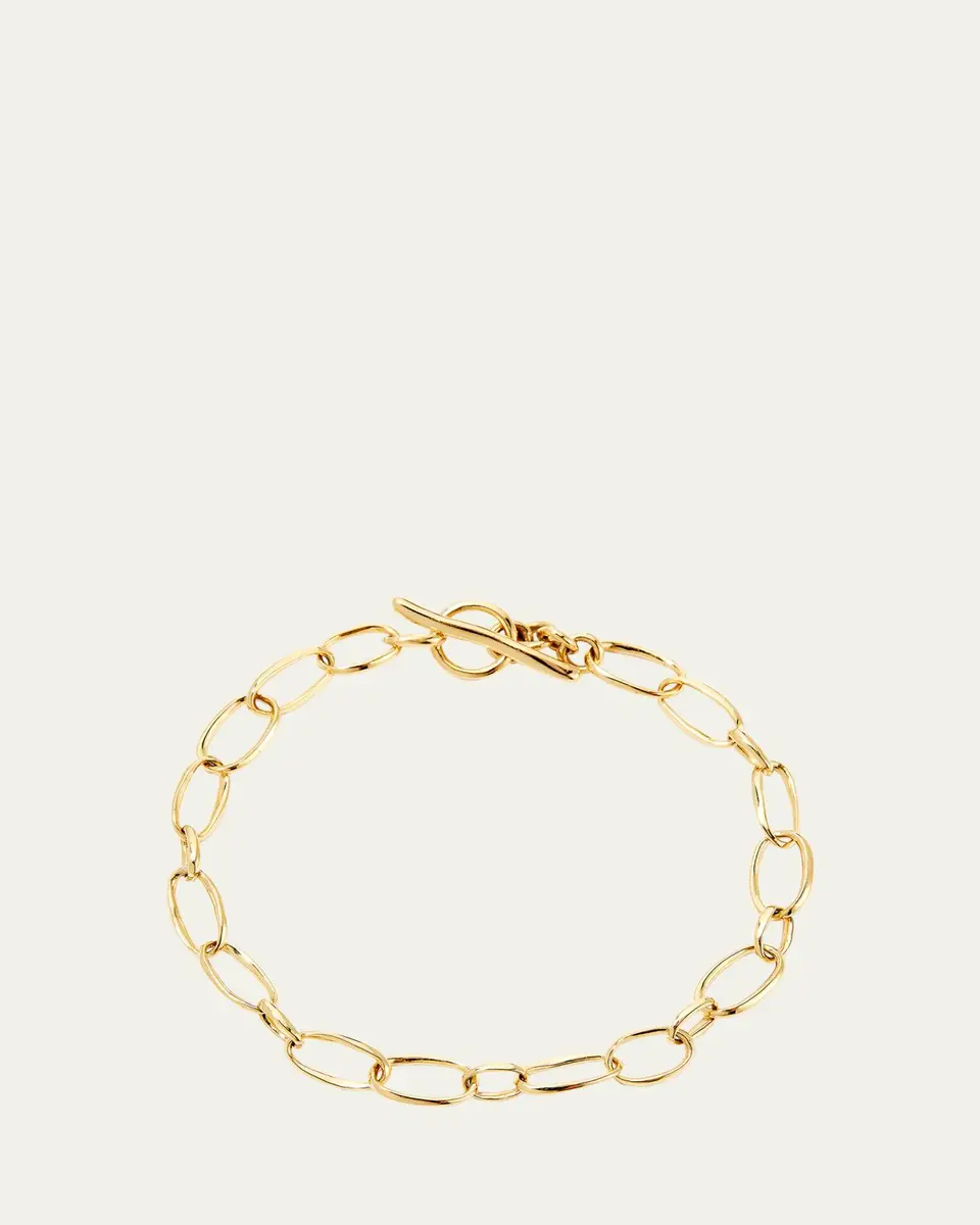 Ippolita Small Scultura Link Bracelet in 18K Gold | Thumbnail 5