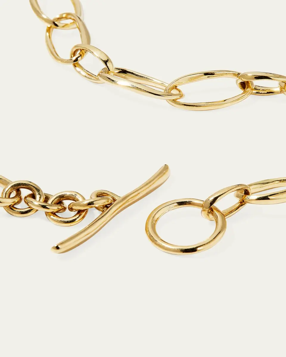 Ippolita Small Scultura Link Bracelet in 18K Gold | Thumbnail 8