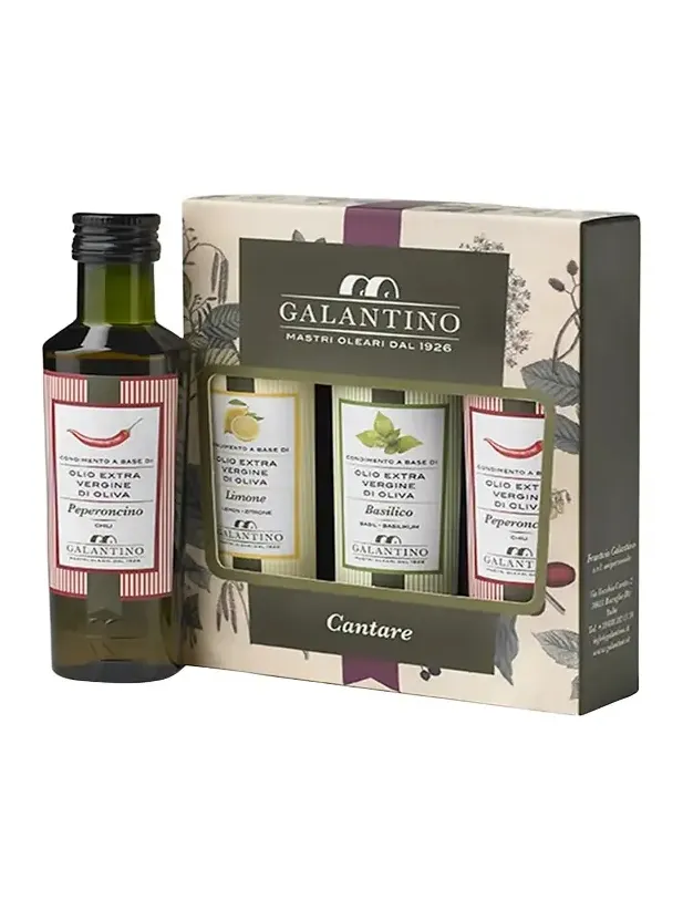 Frantoio Galantino Cantare Extra Virgin Olive Oil Gift Set