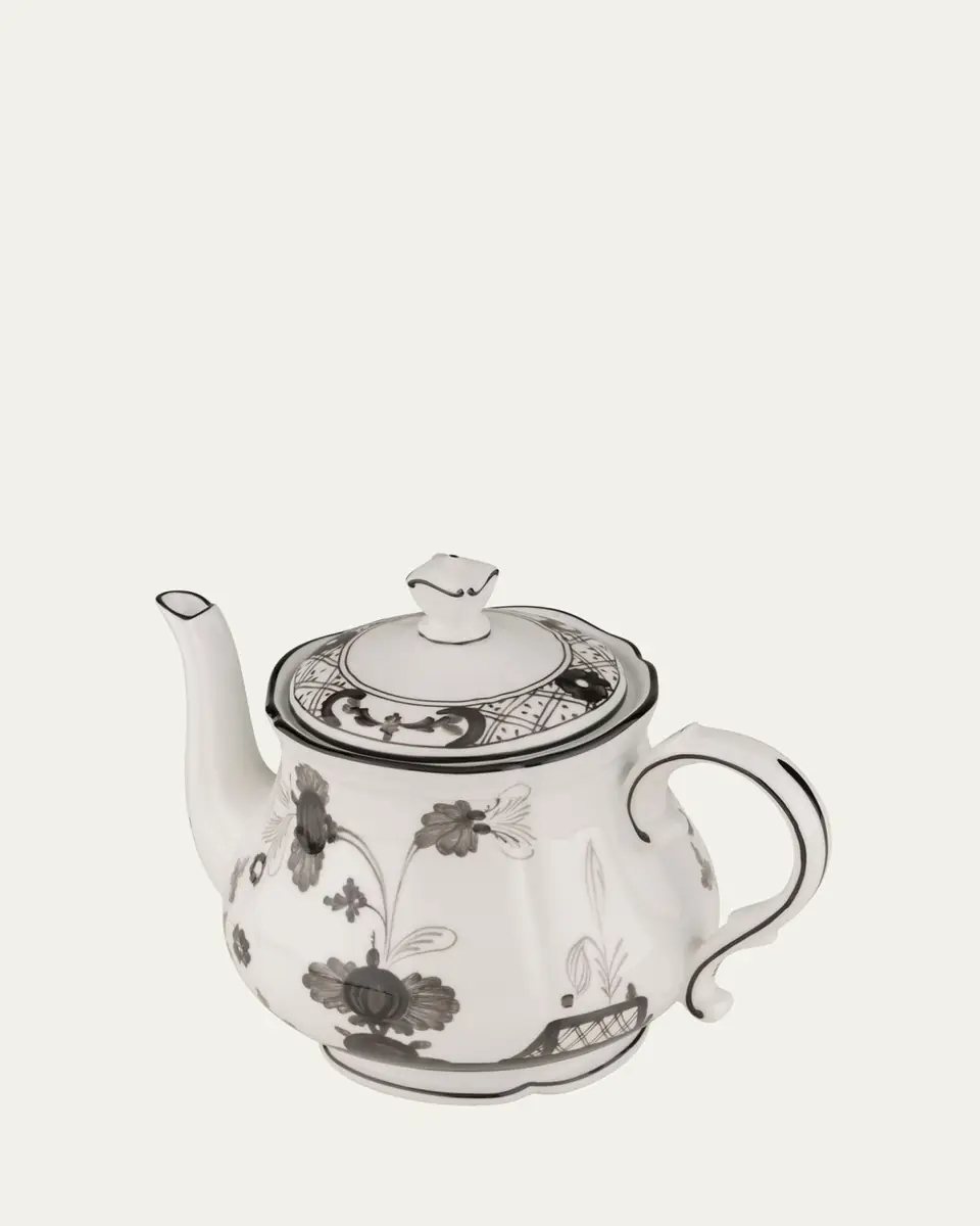 GINORI 1735 Oriente Italiano Albus Small Teapot, 23 oz. | Thumbnail 2 GINORI 1735 Oriente Italiano Albus Small Teapot, 23 oz. | Thumbnail 2