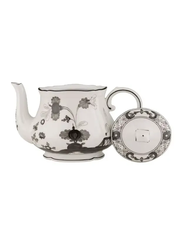 GINORI 1735 Oriente Italiano Albus Small Teapot, 23 oz.