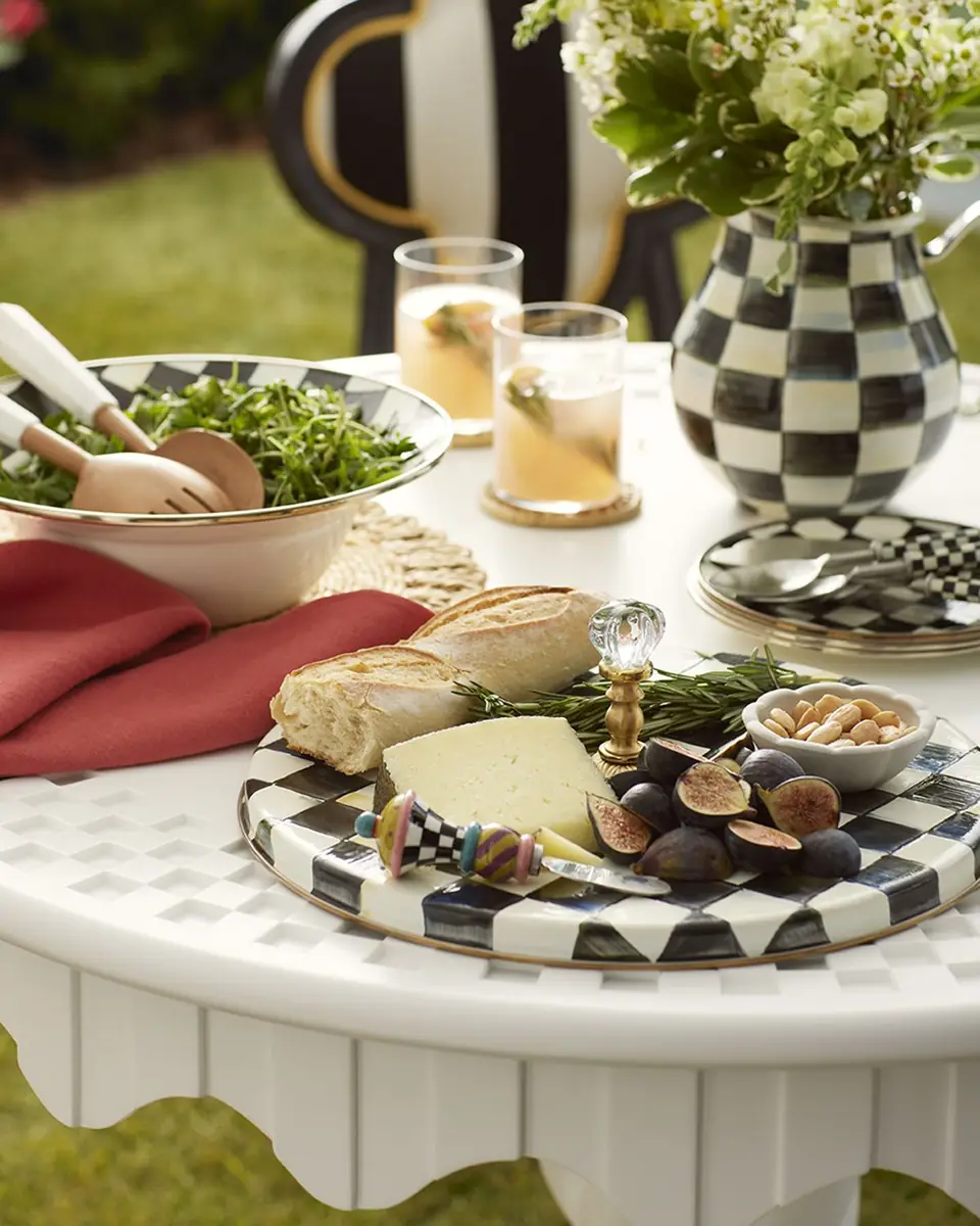 MacKenzie-Childs Courtly Check Serving Bowl | Thumbnail 4 MacKenzie-Childs Courtly Check Serving Bowl | Thumbnail 4