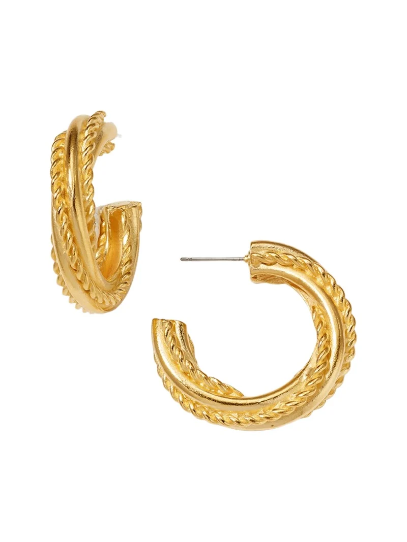 Gold Hoop Earrings Gold Hoop Earrings