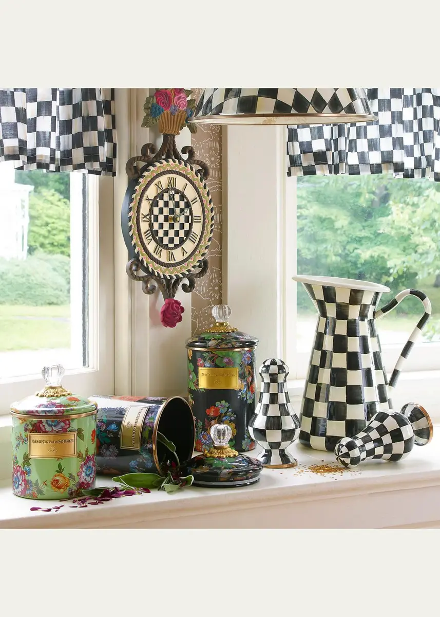 MacKenzie-Childs Flower Market Canister, Large | Thumbnail 2