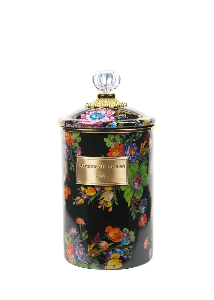 MacKenzie-Childs Flower Market Canister, Large | Image 1 MacKenzie-Childs Flower Market Canister, Large | Image 1