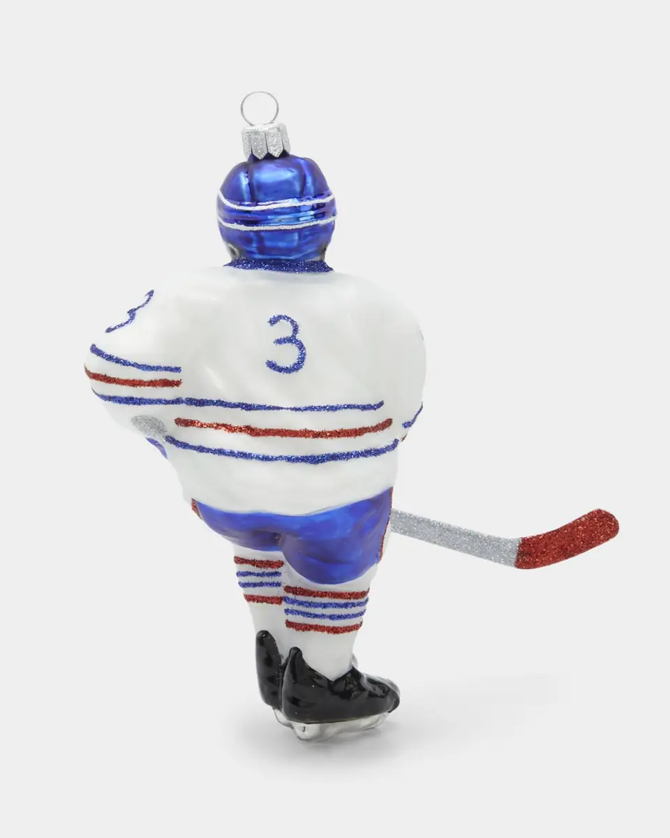 Bergdorf Goodman Hockey Player Christmas Ornament | Thumbnail 3