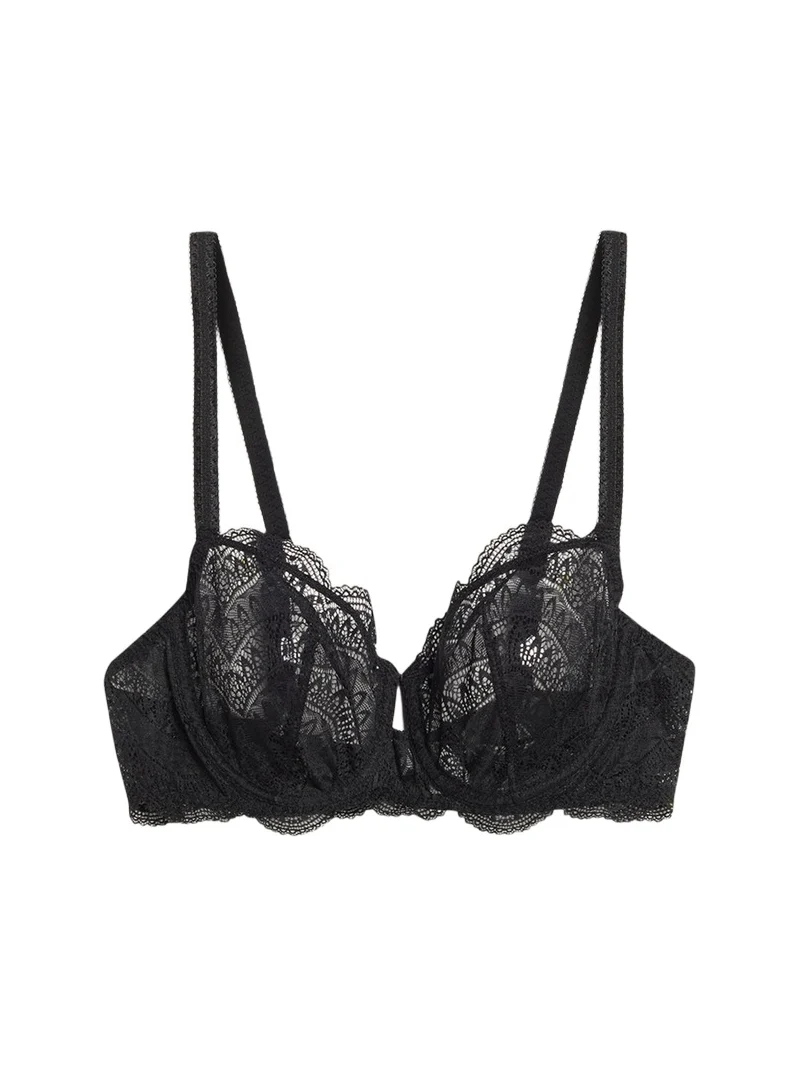 Karma Demi-Cup Convertible Lace Bra Karma Demi-Cup Convertible Lace Bra