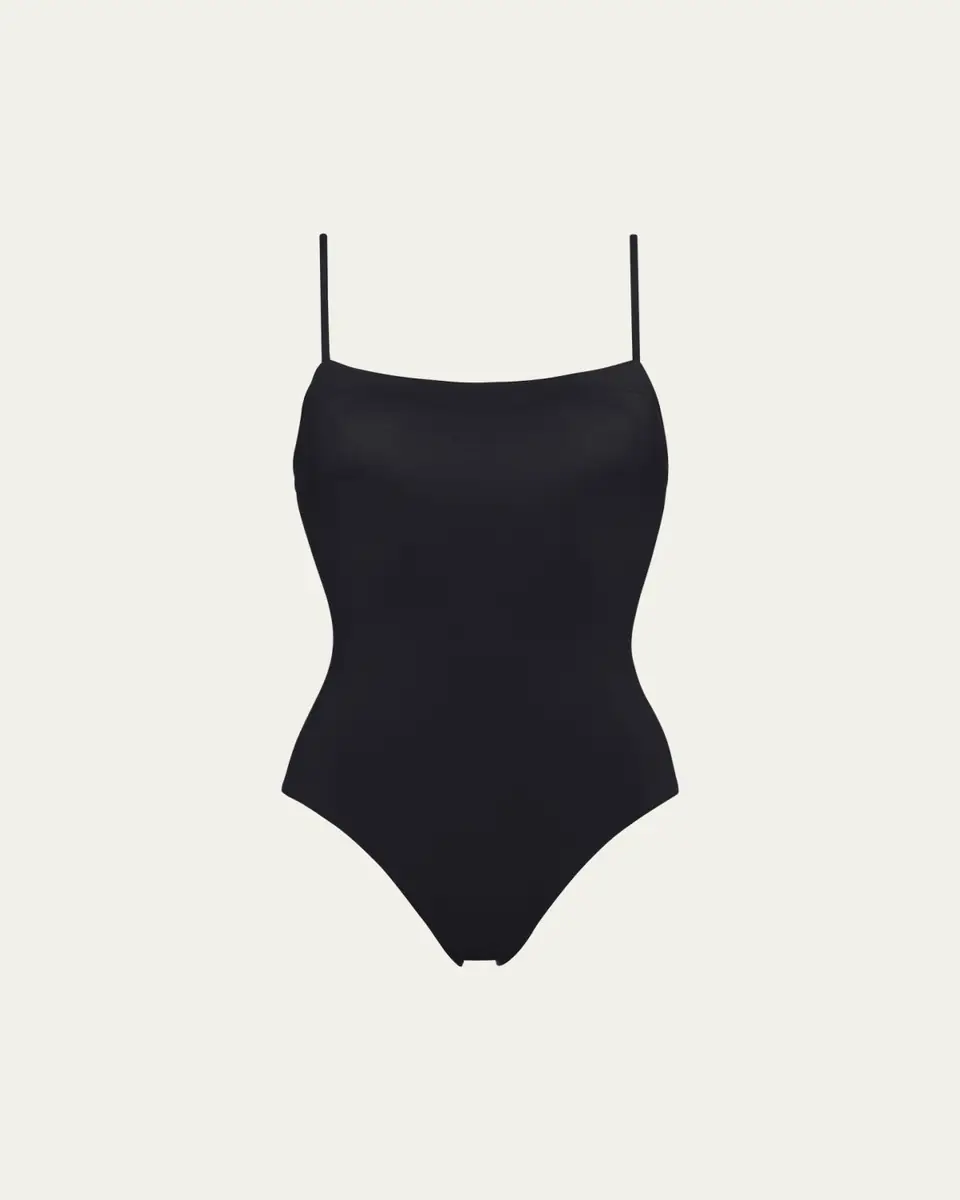 Eres Aquarelle One-Piece Swimsuit with Thin Straps | Thumbnail 15