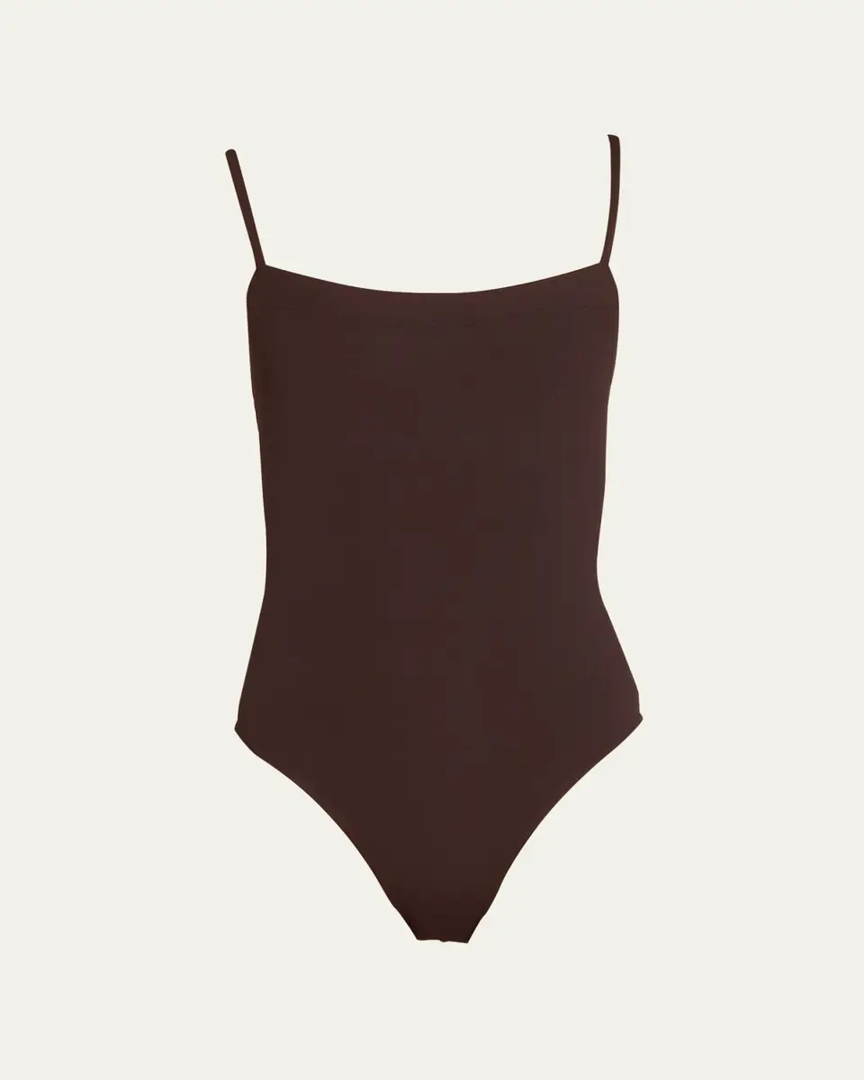Eres Aquarelle One-Piece Swimsuit with Thin Straps | Thumbnail 8