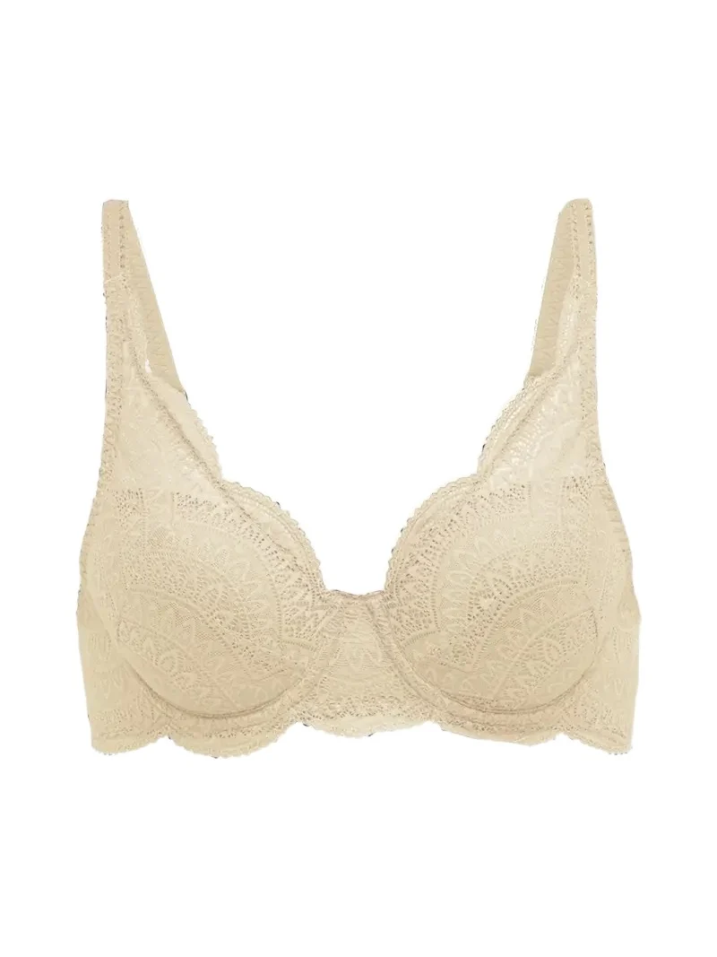 Karma 3D Molded Bra with Triangle Lace Karma 3D Molded Bra with Triangle Lace