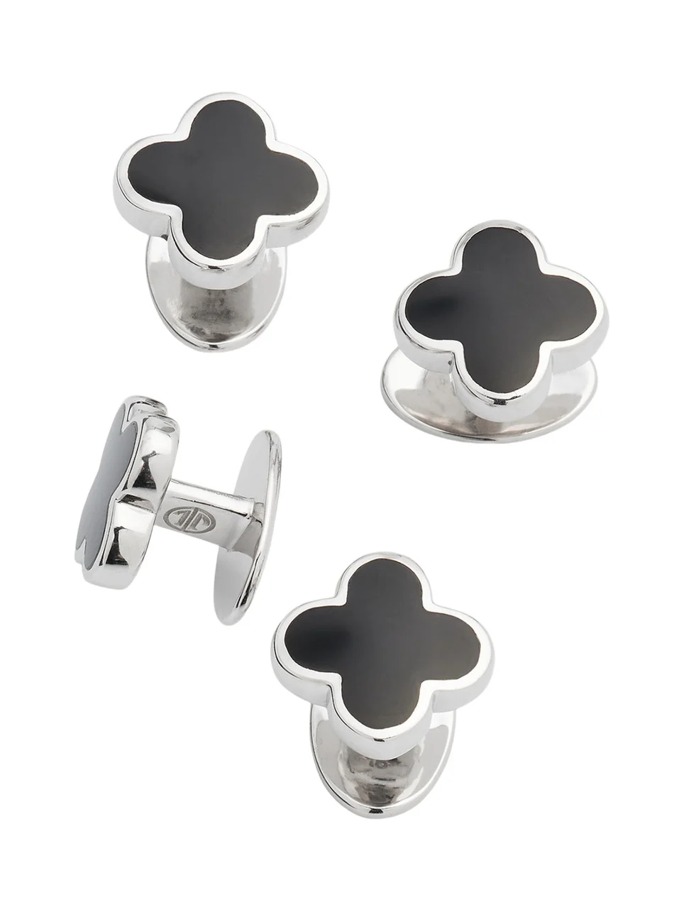 Men's Mother-of-Pearl Clover Shirt Studs Men's Mother-of-Pearl Clover Shirt Studs