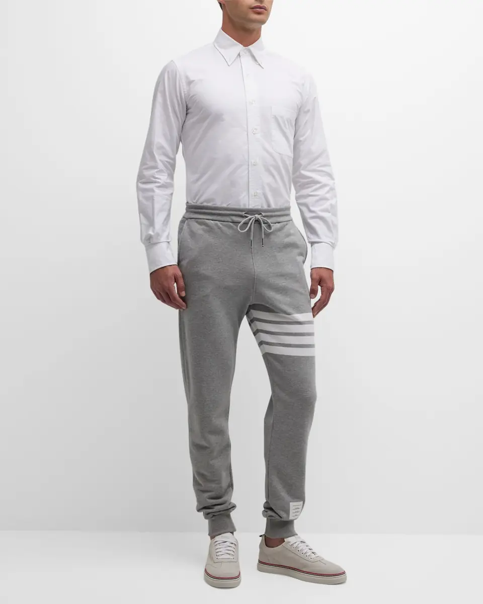 Thom Browne Men's Classic Sport Shirt w/ Stripes | Thumbnail 18 Thom Browne Men's Classic Sport Shirt w/ Stripes | Thumbnail 18