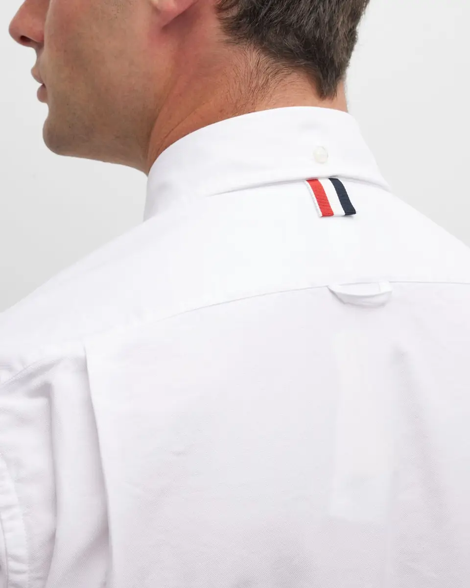 Thom Browne Men's Classic Sport Shirt w/ Stripes | Thumbnail 22 Thom Browne Men's Classic Sport Shirt w/ Stripes | Thumbnail 22