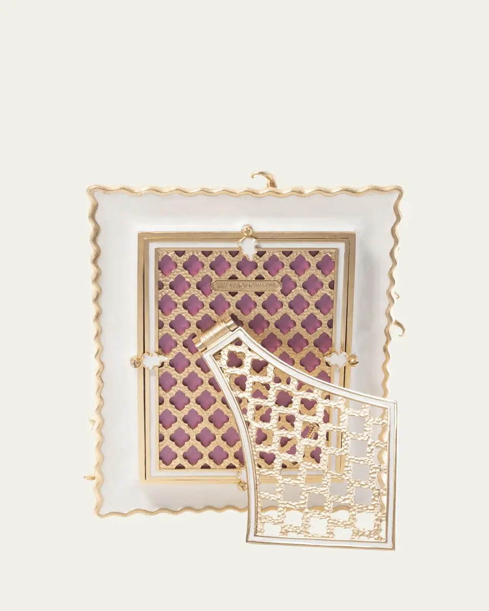 Jay Strongwater Zebra Orchid Frame, 5" x 7" | Thumbnail 2 Jay Strongwater Zebra Orchid Frame, 5" x 7" | Thumbnail 2