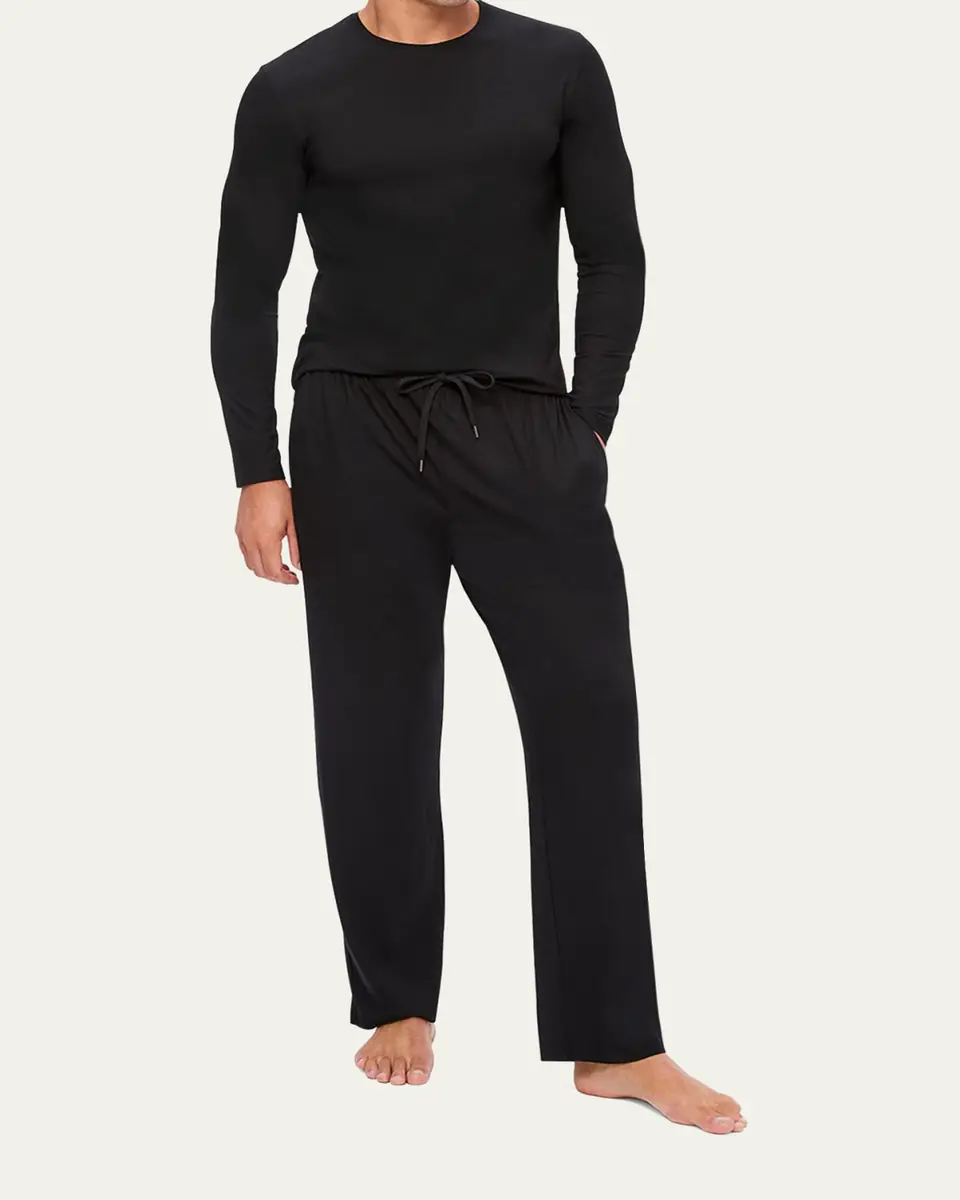 Derek Rose Basel 1 Jersey Lounge Pants | Thumbnail 2
