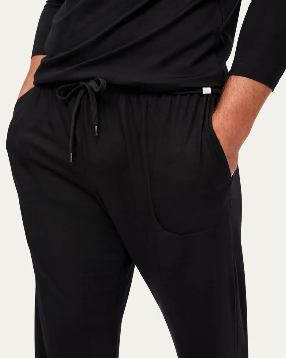 Derek Rose Basel 1 Jersey Lounge Pants | Thumbnail 4