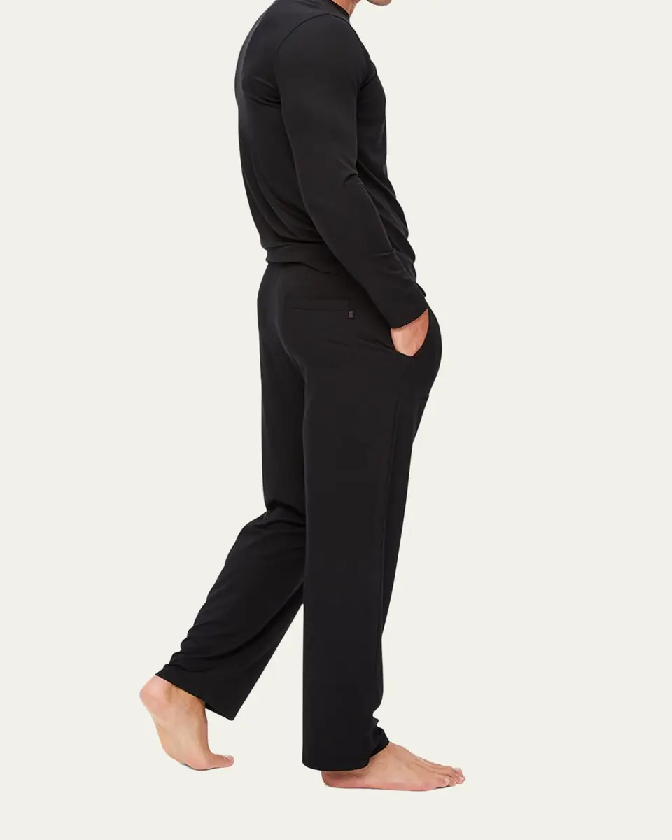 Derek Rose Basel 1 Jersey Lounge Pants | Thumbnail 5