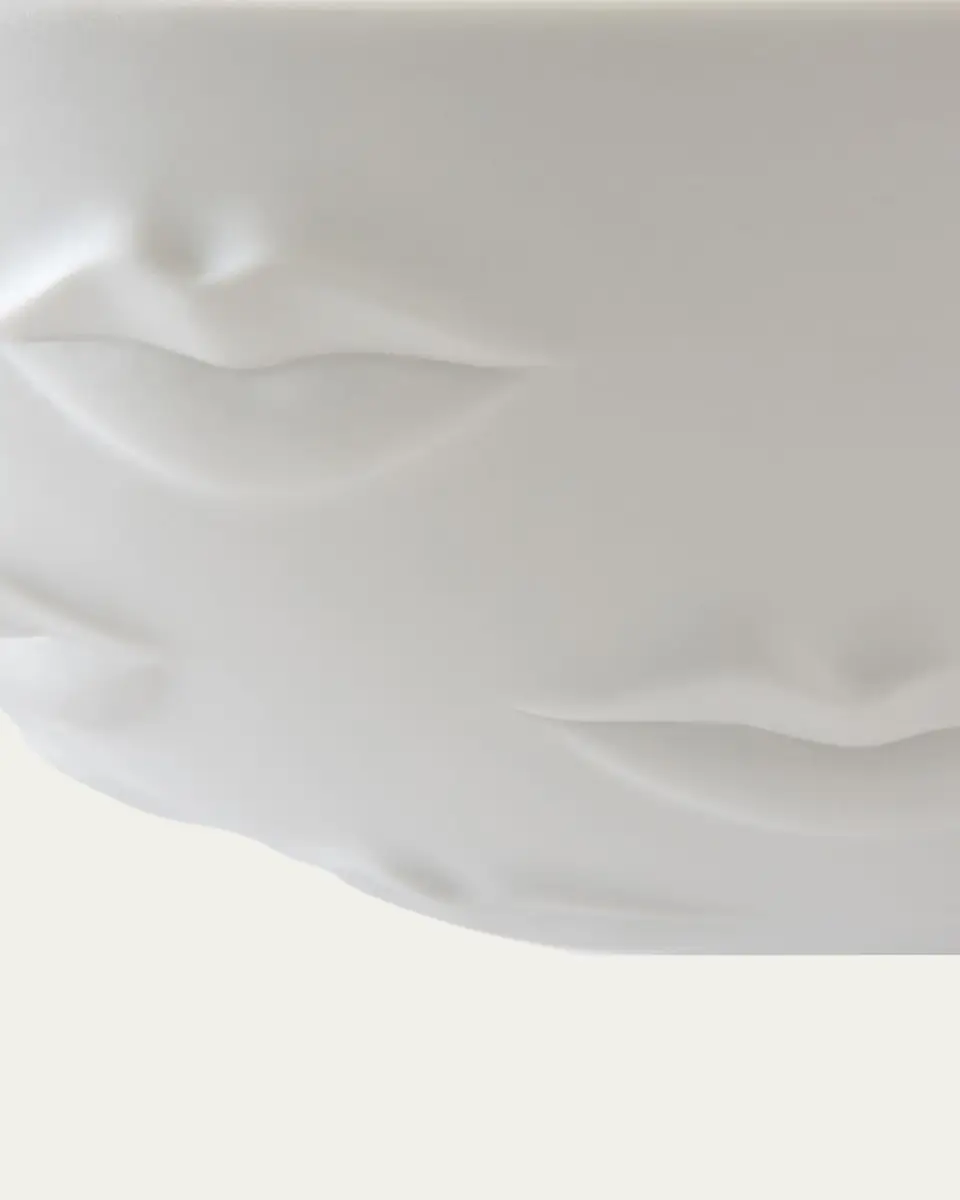 Jonathan Adler Gala Lips White Bowl | Thumbnail 2 Jonathan Adler Gala Lips White Bowl | Thumbnail 2