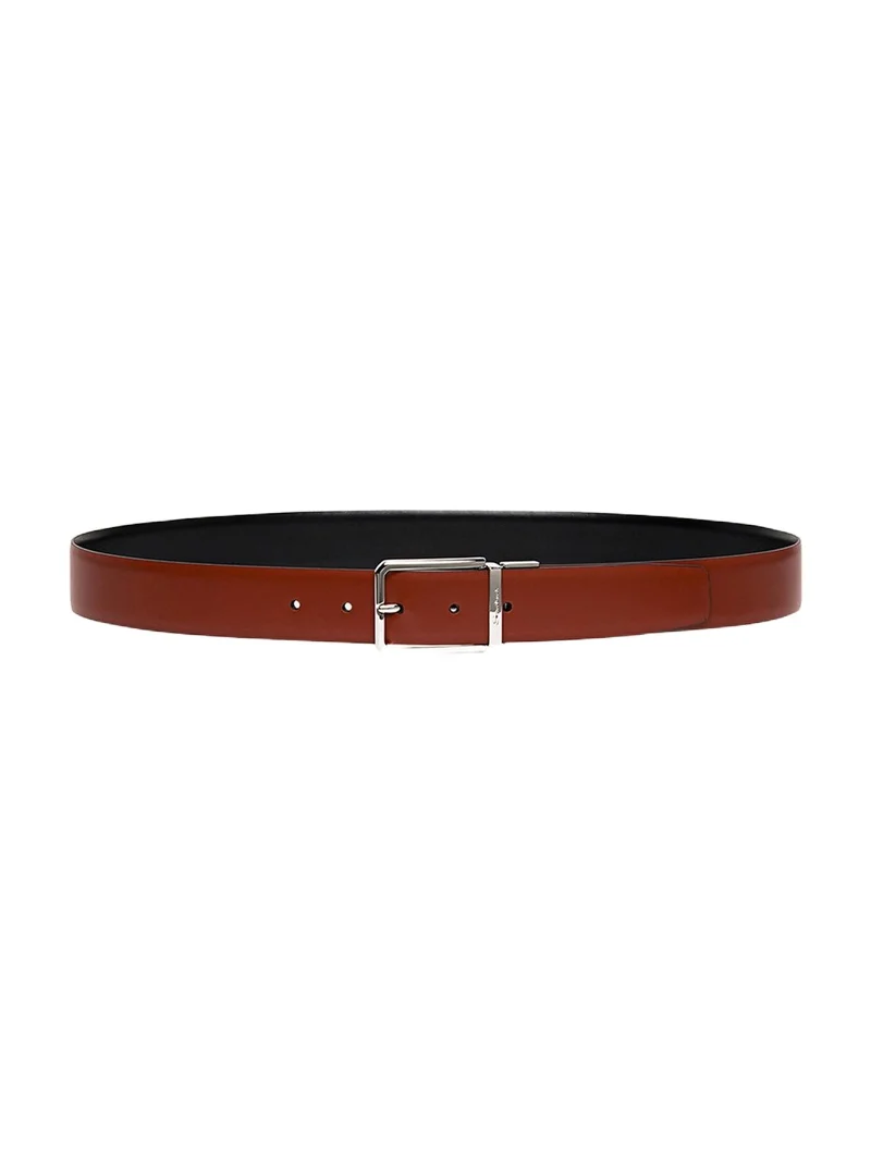 Santoni Men's Reversible Leather Belt