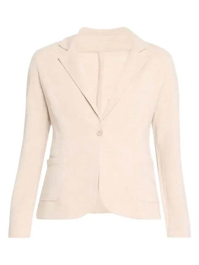 French Terry One-Button Blazer French Terry One-Button Blazer
