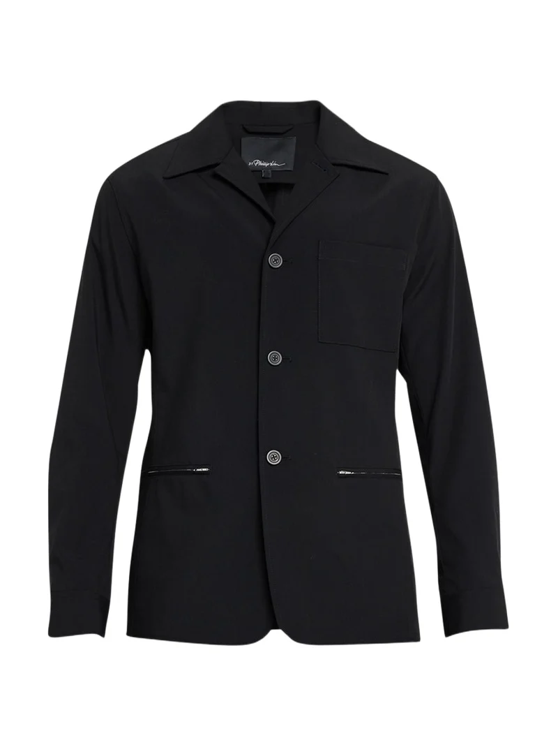 3.1 Phillip Lim Men's Zip-Pocket Work Jacket