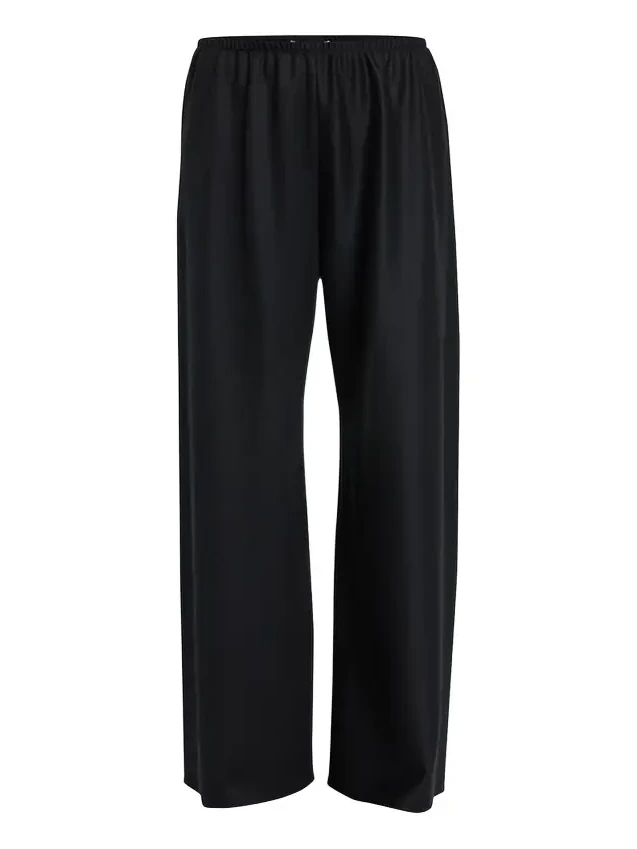 Gala Wide-Leg Wool Pants