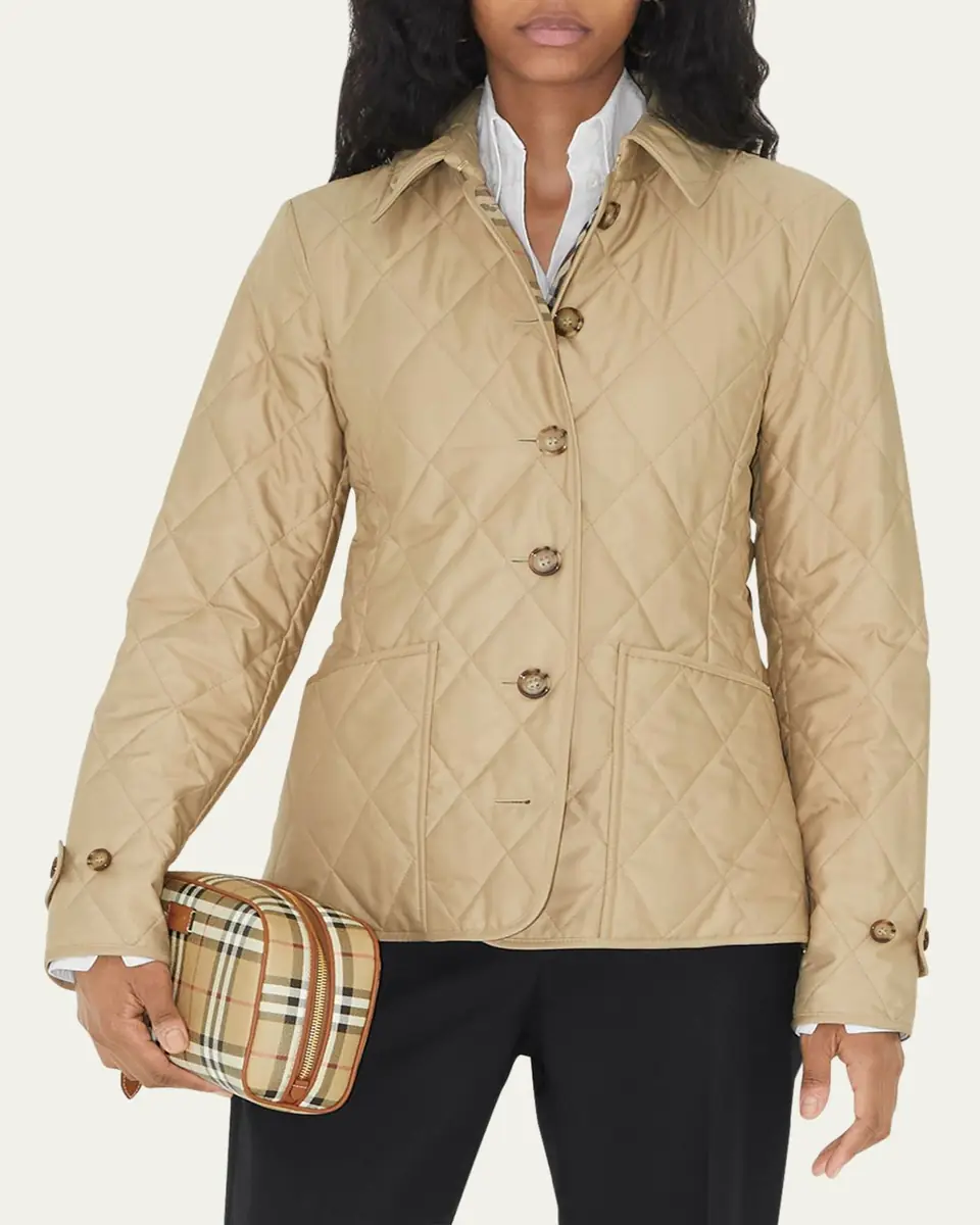 Burberry Fernleigh Quilted Jacket | Thumbnail 10 Burberry Fernleigh Quilted Jacket | Thumbnail 10