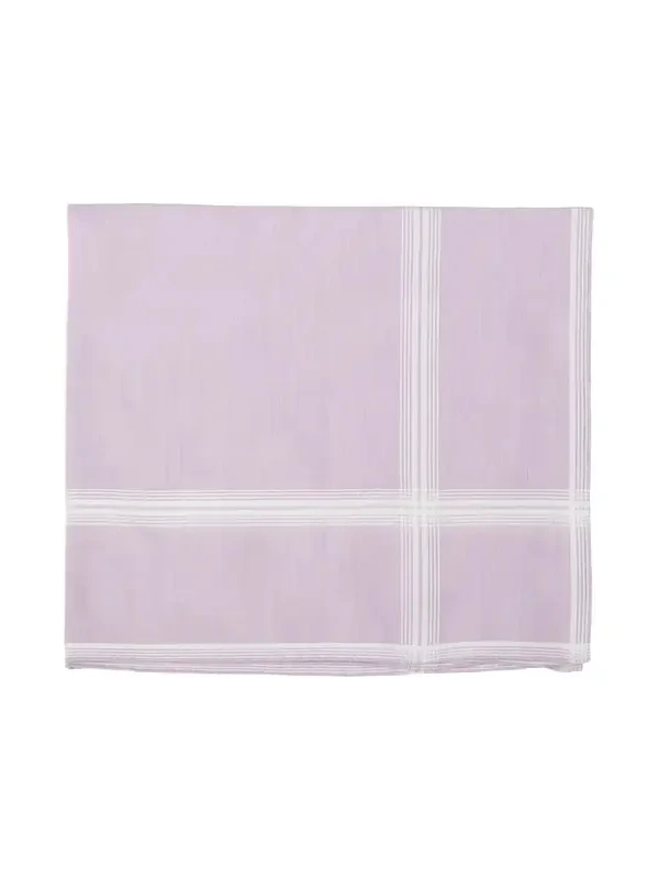 Simonnot Godard Men's Micro-Stripe Hankerchief