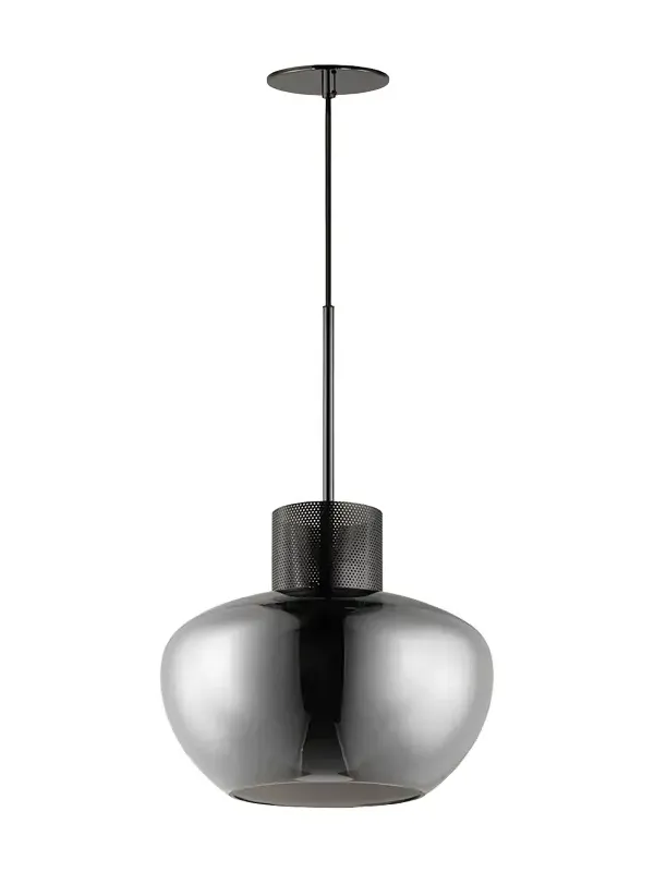 Studio M Mat Sanders design from Incognito 14" Pendant - Mirror Smoke/Gunmetal