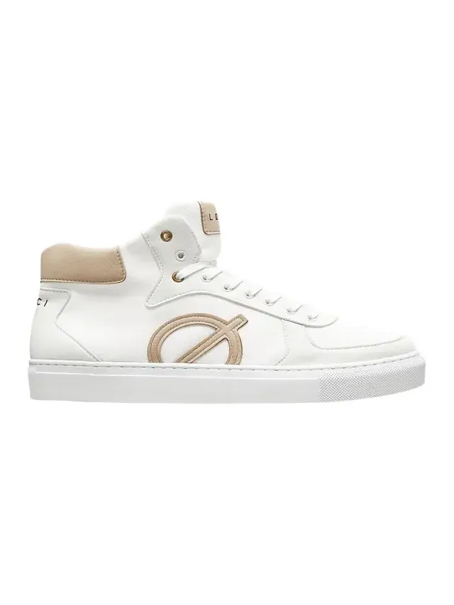 LOCI Eleven Colorblock High-Top Court Sneakers - Made with Recycled Nylon