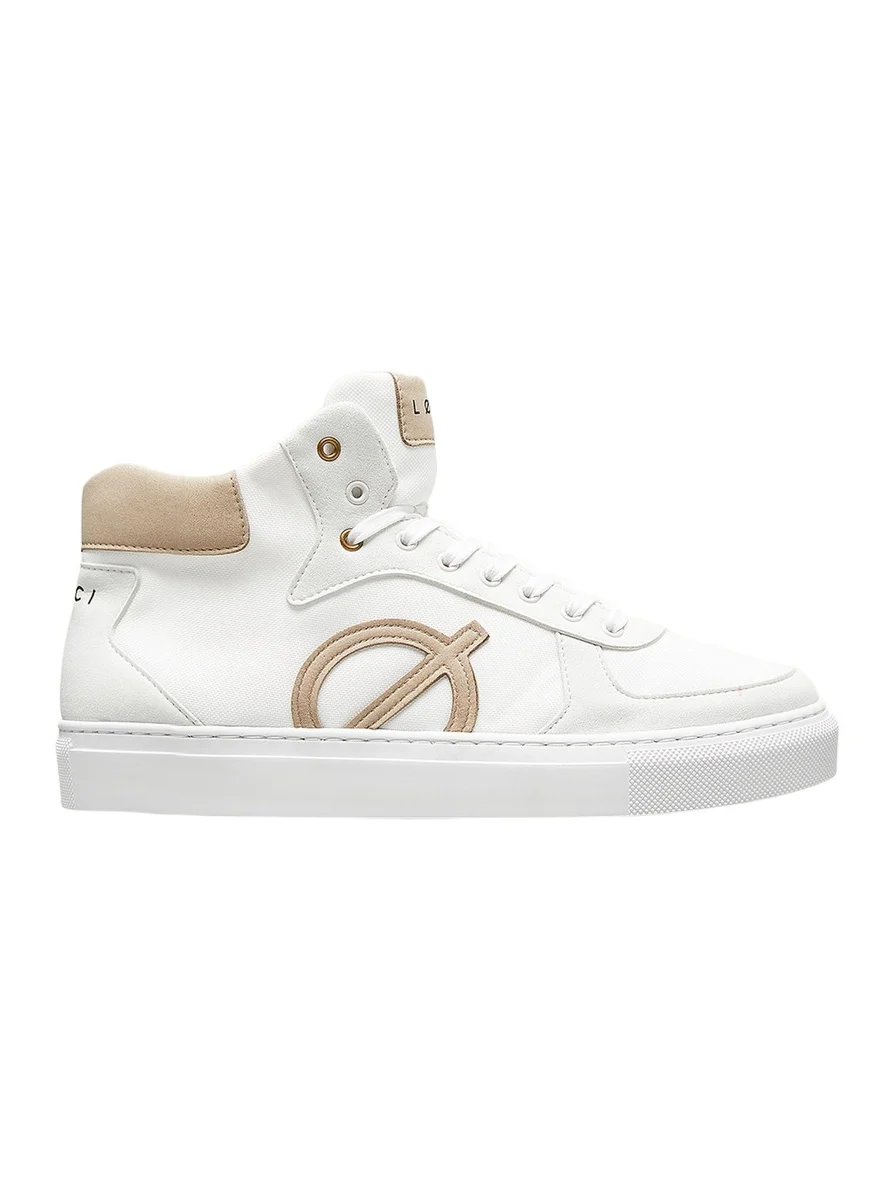 LOCI Eleven Colorblock High-Top Court Sneakers - Made with Recycled Nylon