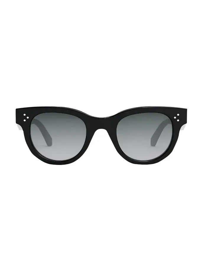 Tortoiseshell Acetate Cat-Eye Sunglasses Tortoiseshell Acetate Cat-Eye Sunglasses
