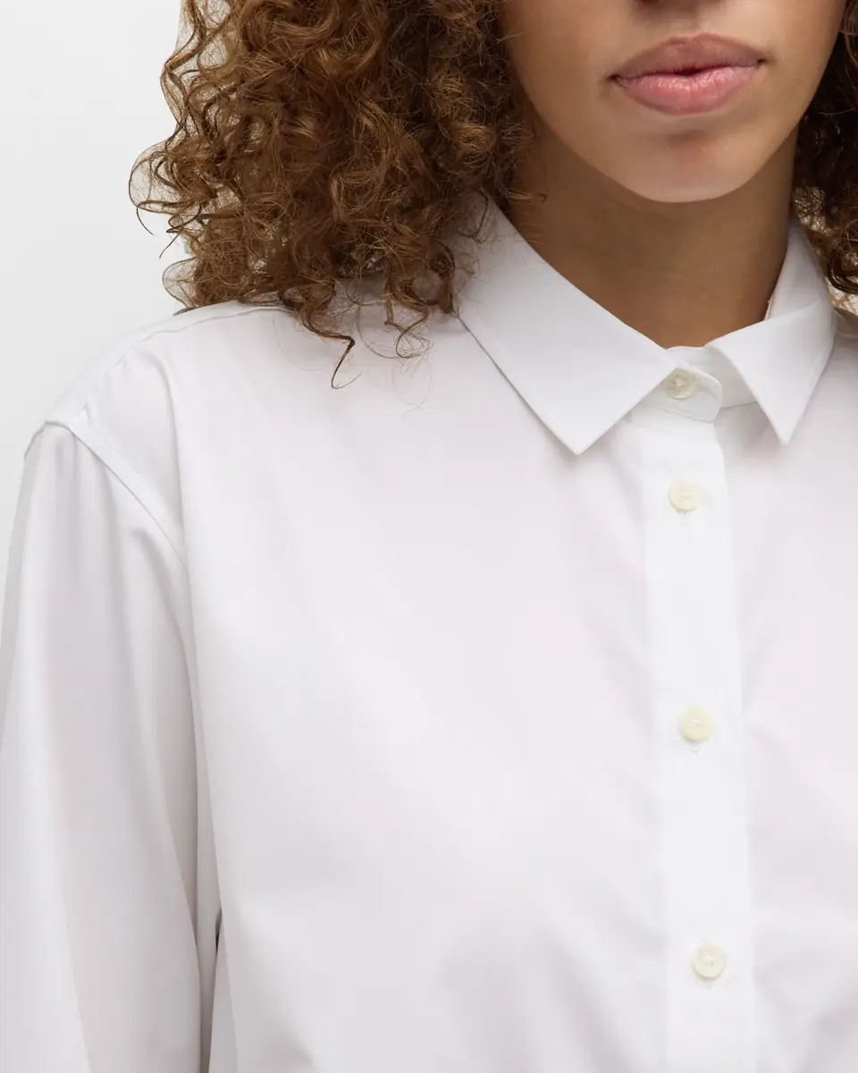 Toteme Organic Cotton Button-Front Shirt | Thumbnail 4 Toteme Organic Cotton Button-Front Shirt | Thumbnail 4